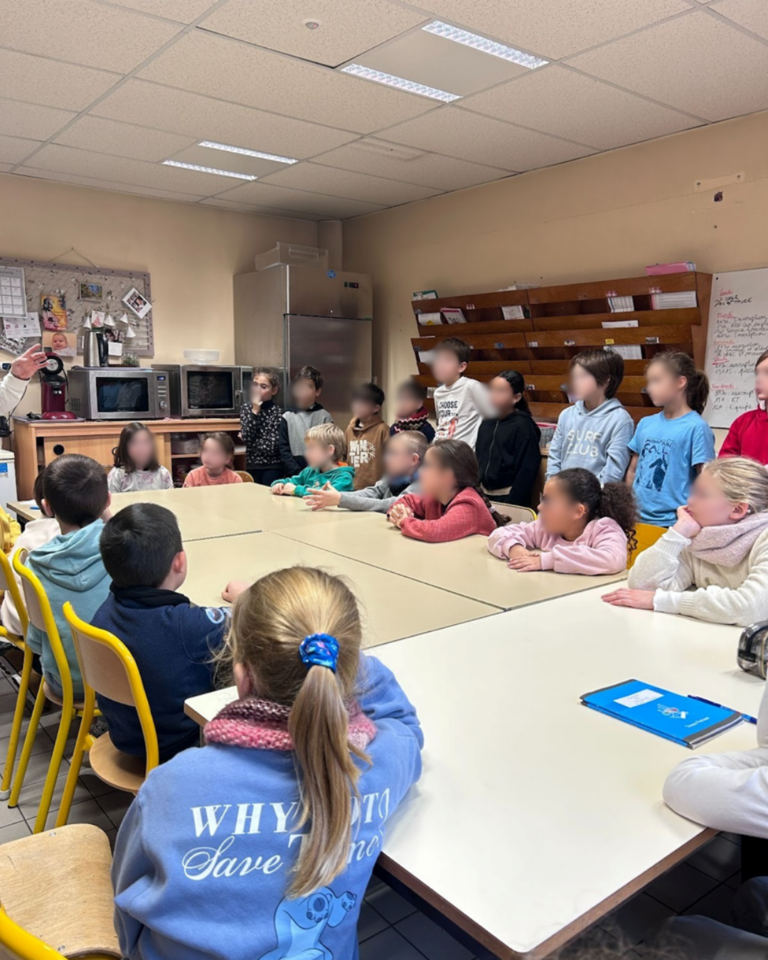 Conseil d'élèves à l'école