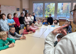 Conseil d'élèves à l'école