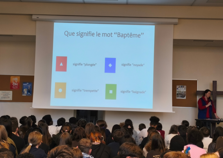 Appel au baptême - Pierre Termier Lyon
